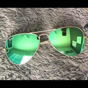 Ray Bans Green Flash Lenses